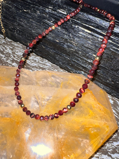Red Tiger Eye Bracelet 