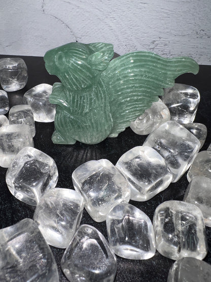 Green Aventurine squirrel 