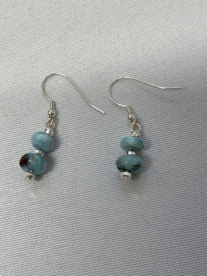 Larimar Earrings