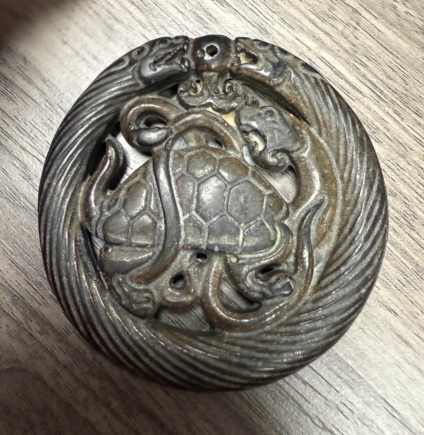 Aerolite Dragon Turtle Carving