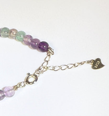 The Achiever Collection: Fluorite Dragonfly Anklet